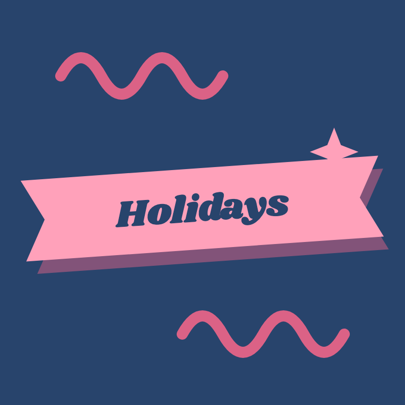 Holidays sets
