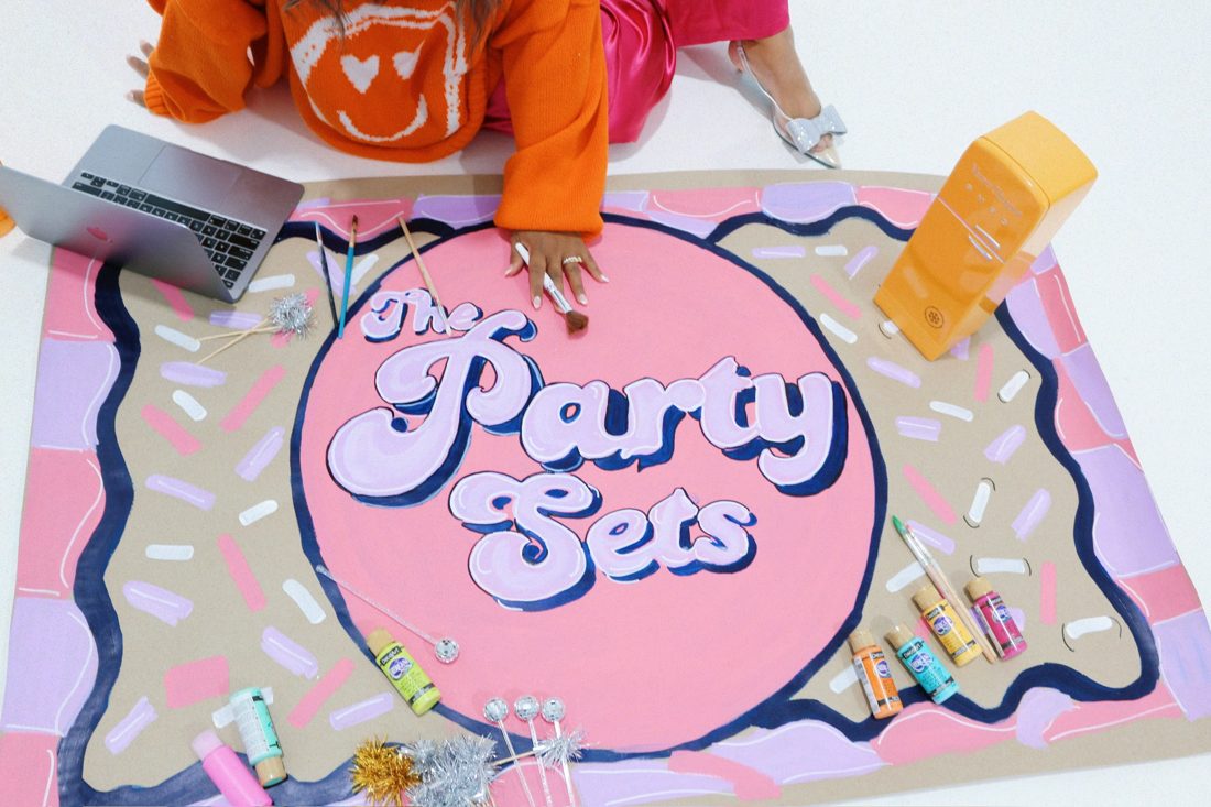 The Party Sets Bachelorette decor