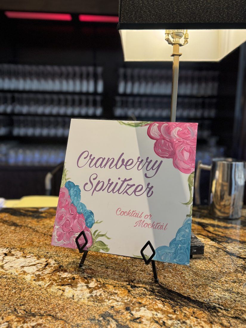 Custom Acrylic Party Sign