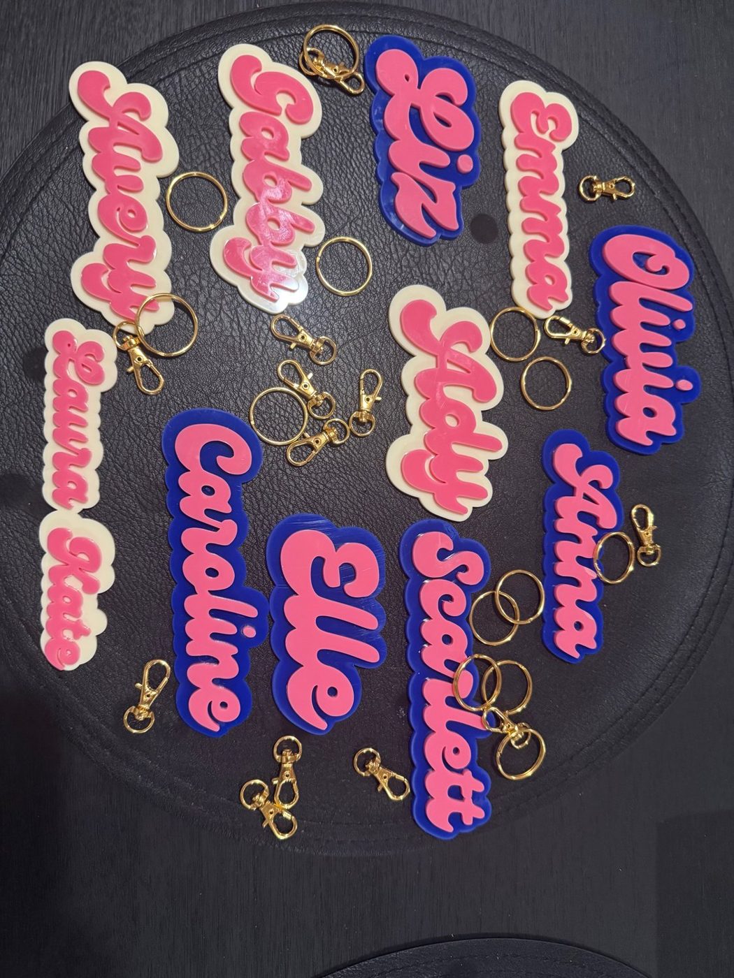 Acrylic keychains