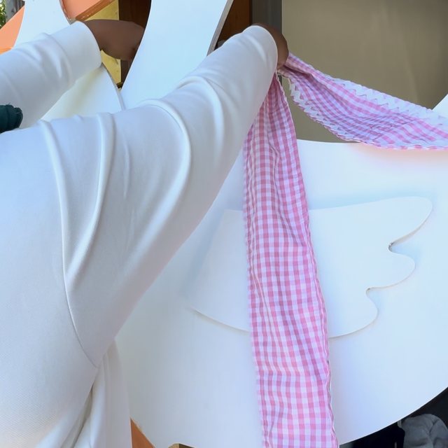 Custom sash wording