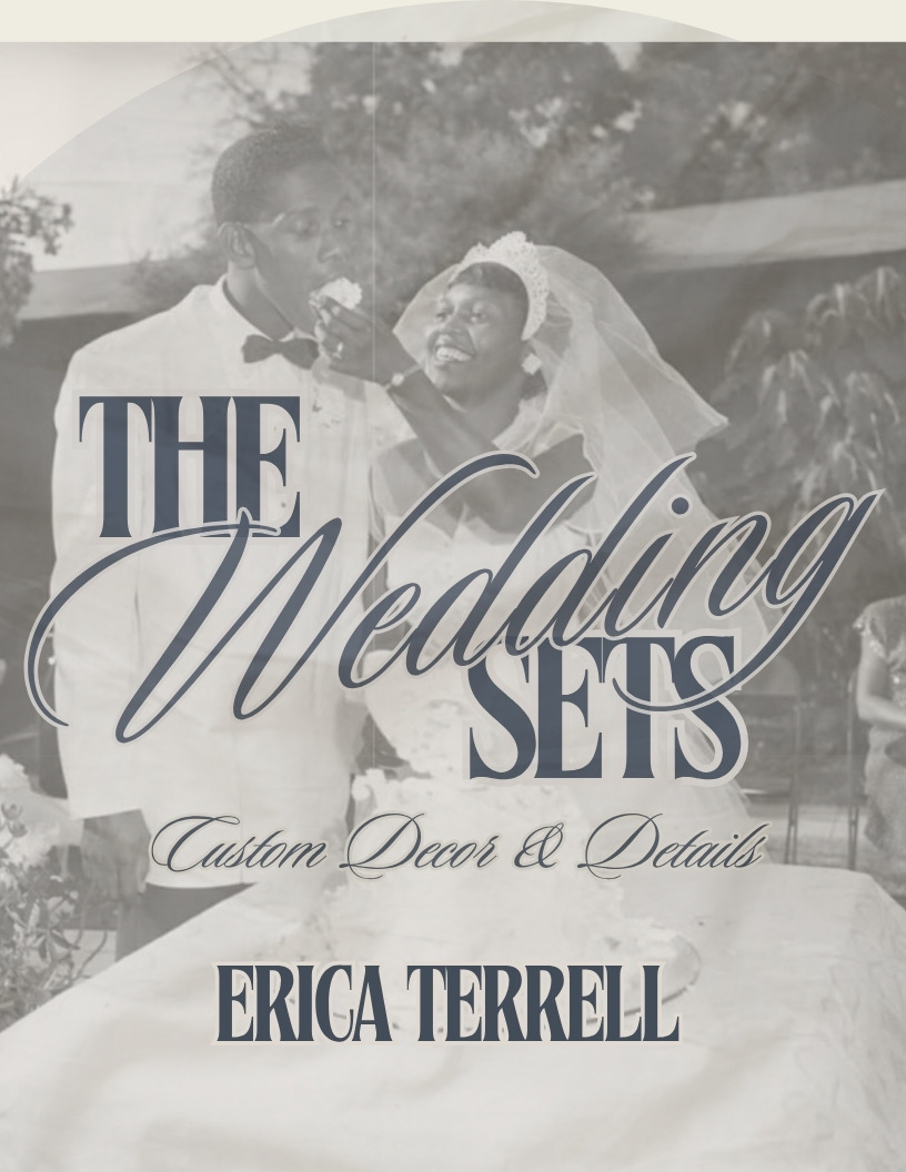 The Wedding Sets by Samantha Njoku, custom decor and details